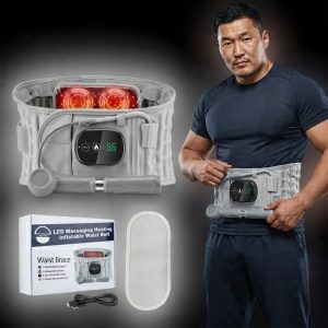 Инфра Улаан Туяатай Хийлдэг Нурууны Бүс Pro Max - 6 түвшний халаалт, 8 түвшний массаж, 5000mAh